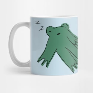 Sleepy frog Mug